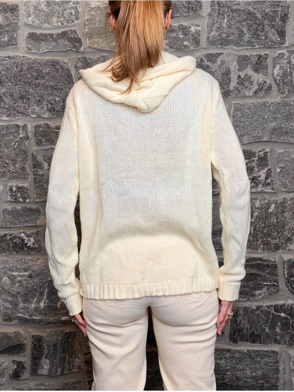 SURF Hoodie Sweater Butter Yellow from Vintage Havana size MEDIUM - Picture 6 of 14